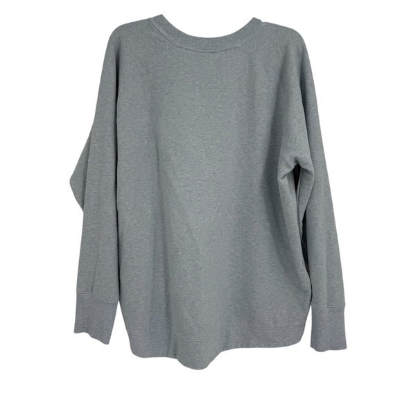 Ariat Women’s Pullover Sweatshirt Size XXL Blue Crew Neck 2X Long Sleeves - Picture 2 of 10